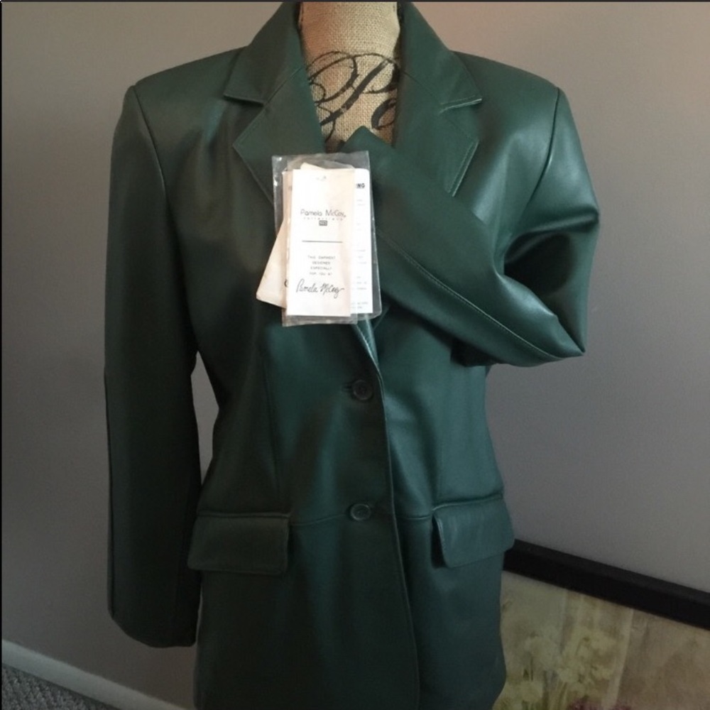 Leather 4 colors avail. NEW Pam McCoy jackets - Picture 5 of 8